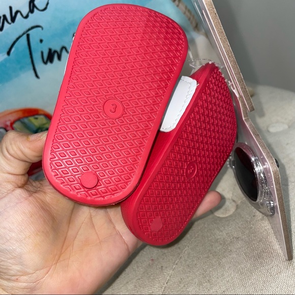 So' Dorable NWT! Girls American Flag Sandals And Sunglasses Set Size 3 - Picture 9 of 9